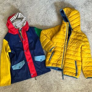 Mini Boden Bundle of Two Hooded Boys Jackets